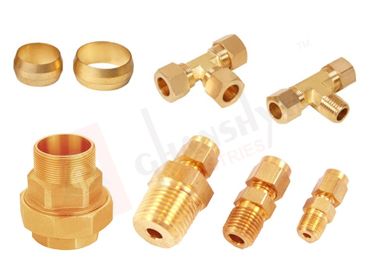 brass fitting parts